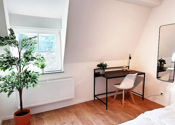 60qm Mit 2 Betten In - - High Ceiling Διαμέρισμα Viersen